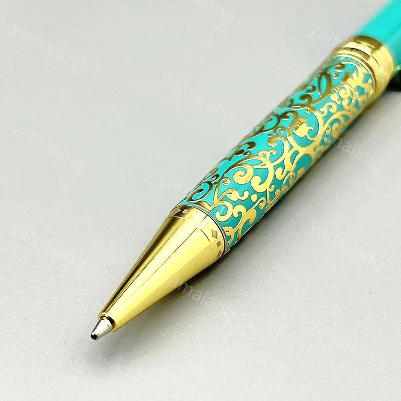 Imagem -04 - Yamalang mb Art Patron Série Joseph ii Esferográfica Caneta Rollerball Papelaria Escrita Azul Material de Escritório