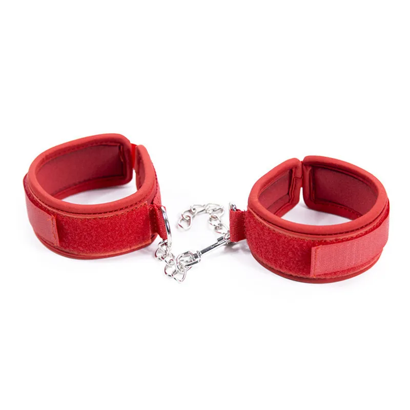 Sponge Velcro Bdsm Handcuffs Cuffs Adult Sex Toys Women Couples Restraints Collar Erotic Bondage Set Fetish Adult Games