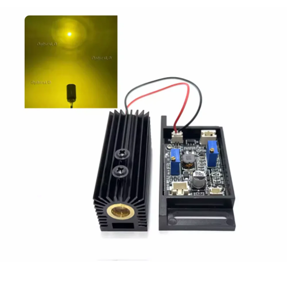 Yellow - Green 560nm 20mW /571nm 40mW/593nm 20mw   Dot Laser Diode Module