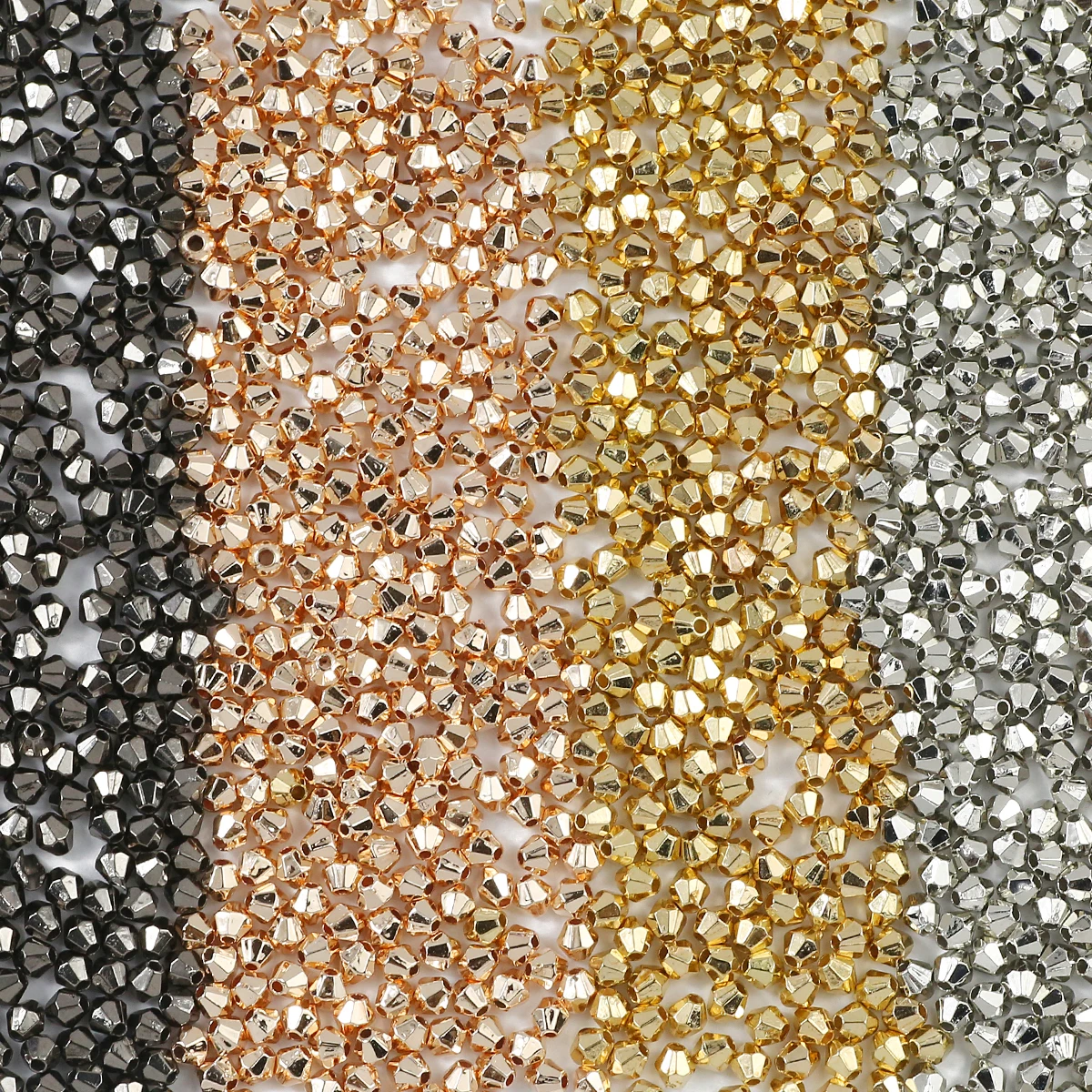 4MM 95-480PCS Diamantförmige Perlen CCB Material Lose Spacer Für Schmuck Machen Erkenntnisse DIY Charms armband Zubehör