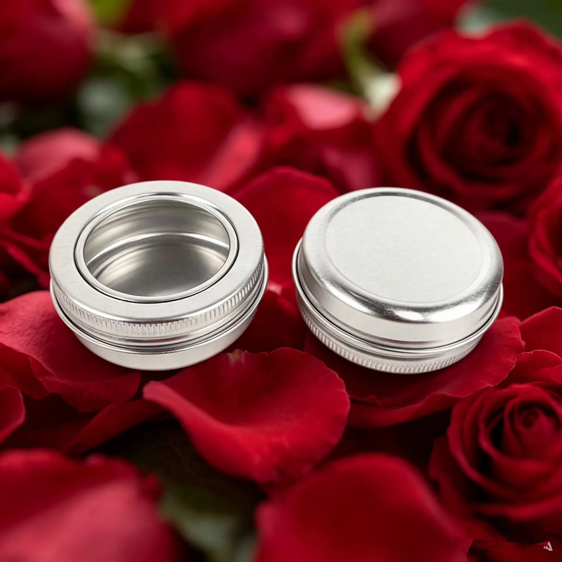 100pcs-30ml-1oz-silver-round-aluminum-jar-with-clear-window-lid-30g-diy-lip-balm-pomade-container-tin
