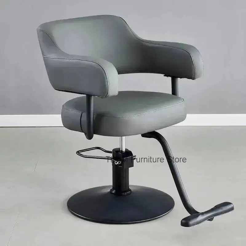 Luxury Styling Barber Chairs Reclining Manicure Barber Chairs Cosmetic Nordic Working Banco Con Ruedas Hair Salon Furniture