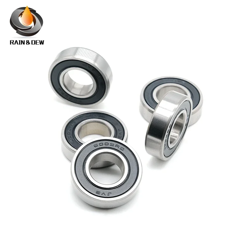 

4pcs/lot 6003RS Deep Groove Ball Rolling Bearings 6003-RS 17*35*10mm High Quality Bearing Steel