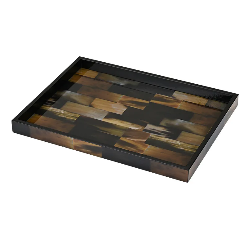 Wooden Aromatherapy Tray Home Bedroom Tissue Box Multifunctional Model House Commercial Decoration Ornament