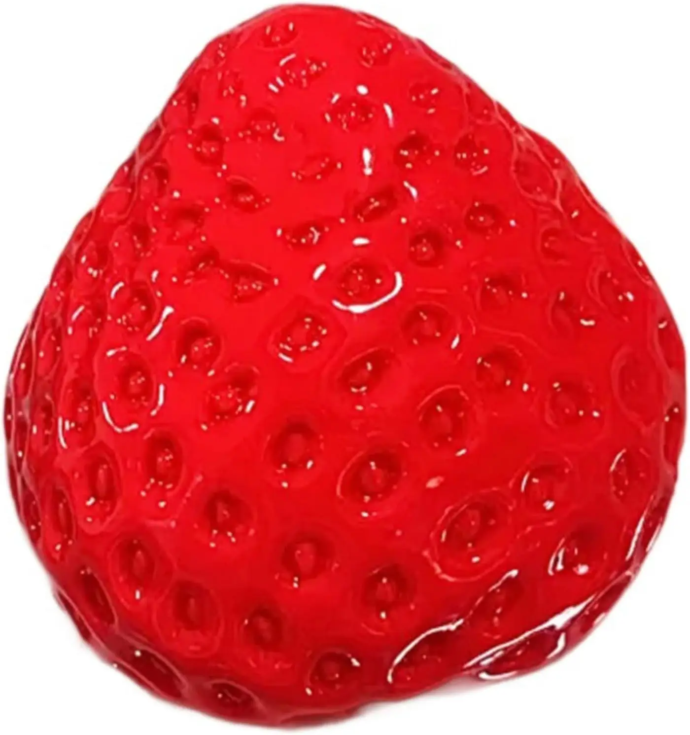 

Cute Red Strawberry Stress Relief Squishy Toy, Soft Squeeze Fidget Toy for Adults