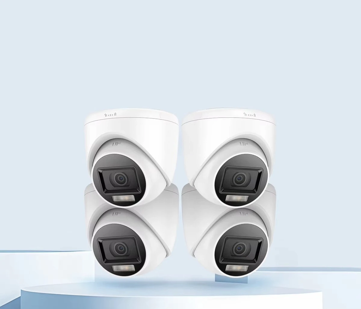 

ANNKE 4K 8MP 4pcs Set for Business Analog Smart Hybrid Light CCTV Security TVI IP67 WDR