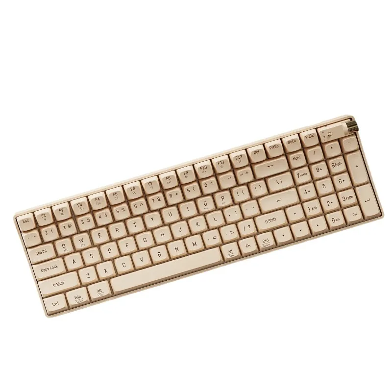 Bluetooth Mechanical Keyboard and Mouse Set Wireless Multi-mode Female Computer Office