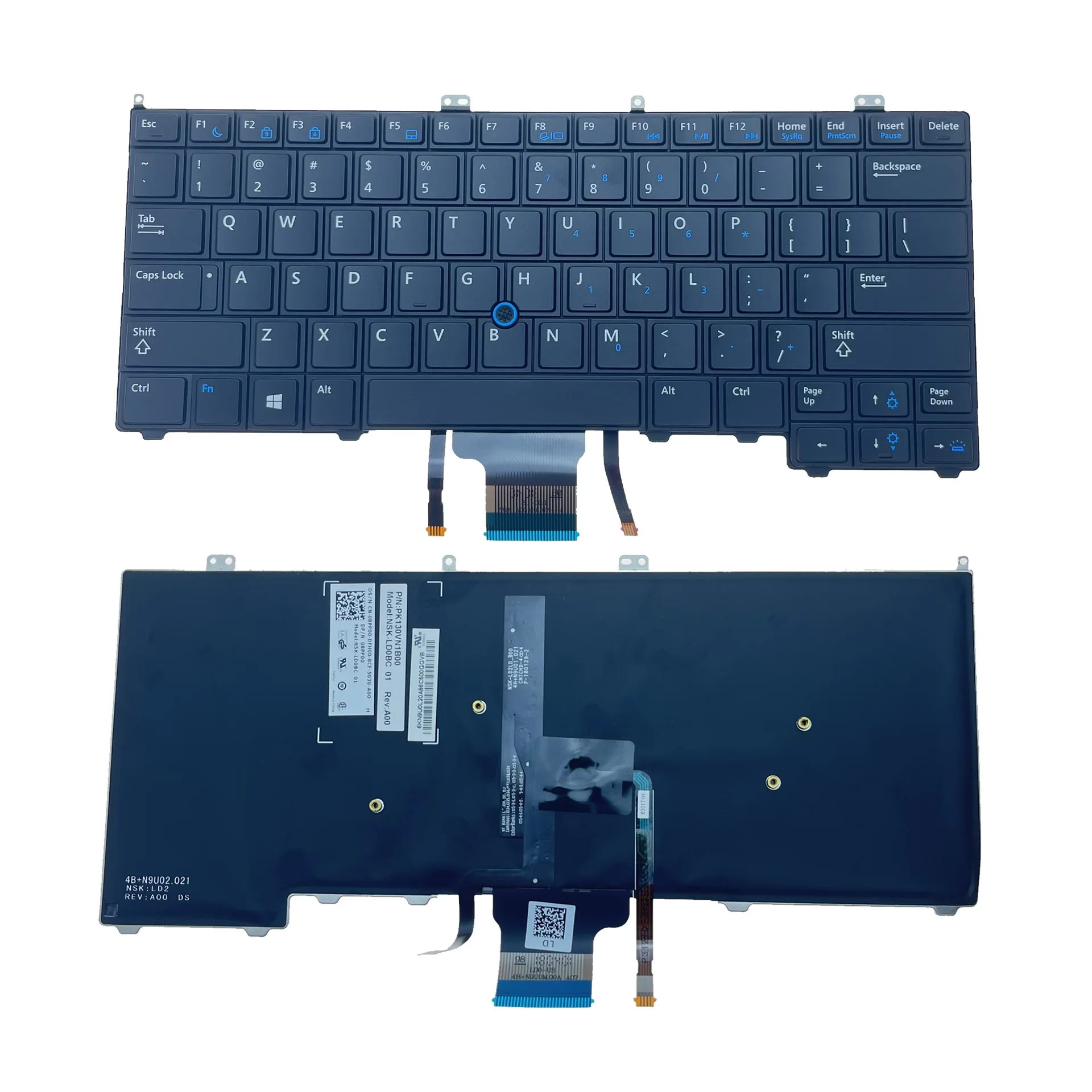 Teclado nuevo/Orig US para portátil Dell Latitude E7440 E7240, reemplazo de PC, Notebook, PK130VN1B00 08PP00