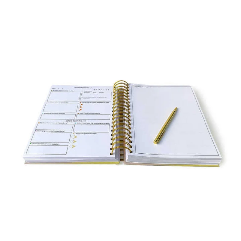 Binding Notebook Custom Print Customized Hardcover Notebook Portable Journal YO