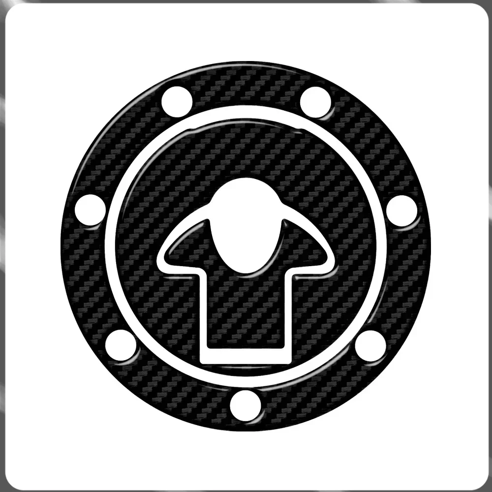 

For Kawasaki 1994-2024 motorcycle modification parts fuel cap protection transparent carbon fiber appearance sticker kit