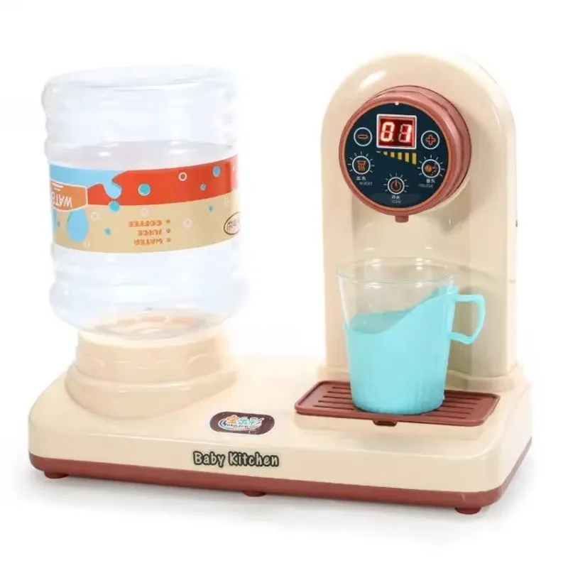 Simulation Kitchen play house water dispenser Toy Mini Electric Water Dispenser For children