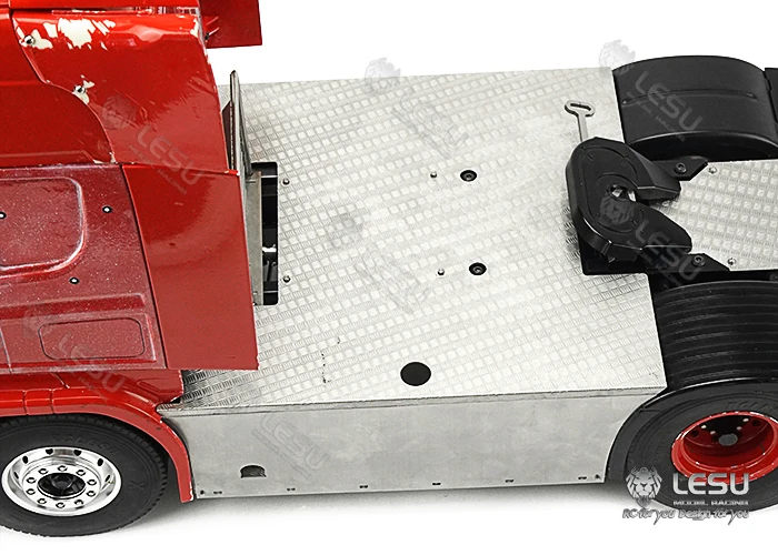 Traktor 1/14 LKW-Modell Spielzeug R620 R470 Pedal-Seitenschweller Werkzeugkasten-Set – Detail 18