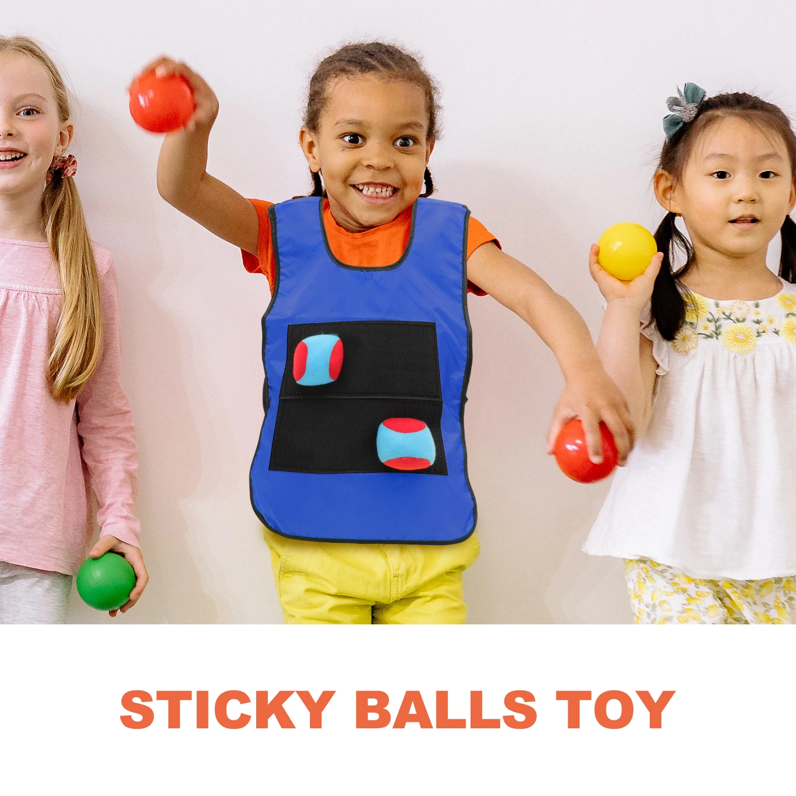 Goo Ball jouet balles d'extérieur jouets accessoires de jeu pour enfants gobbles tissu collant Parent-enfant