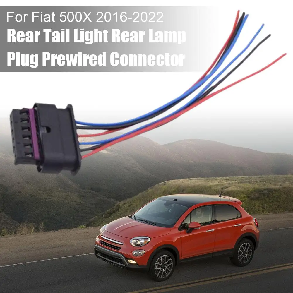 

Задний фонарь, штекер заднего фонаря, preпроводной разъем, 61132359993, подходит для Fiat 500x6, задний фонарь, Предварительно проводной, около 15 см, Cab W8T3