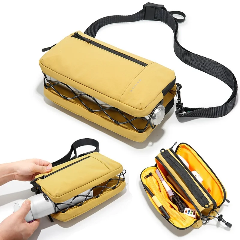 

Men Shoulder Bags Oxford Man Chest Bags Male Crossbody Bags Lightweight Unsiex Side Bags