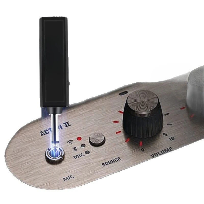 Charging wireless microphone U-segment all-metal microphone live broadcast