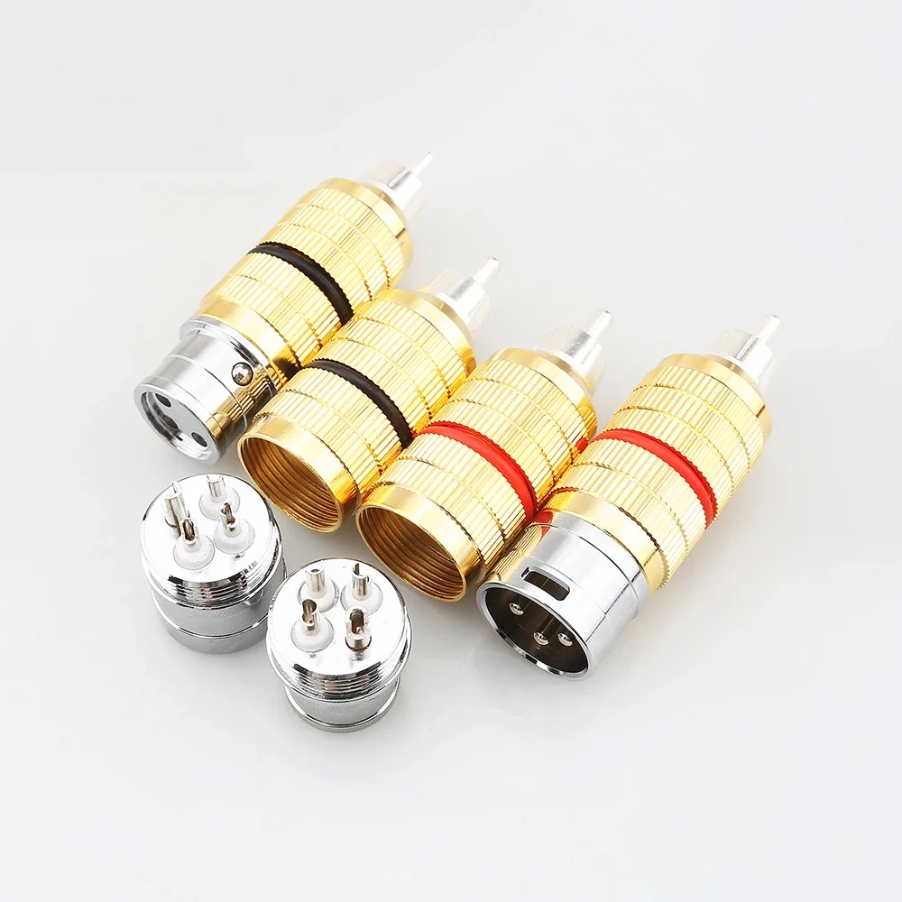 Top quality CARDAS CGF XLR to RCA male Canon balance male and female to Lotus male conversion head Audio microphone jack adapter