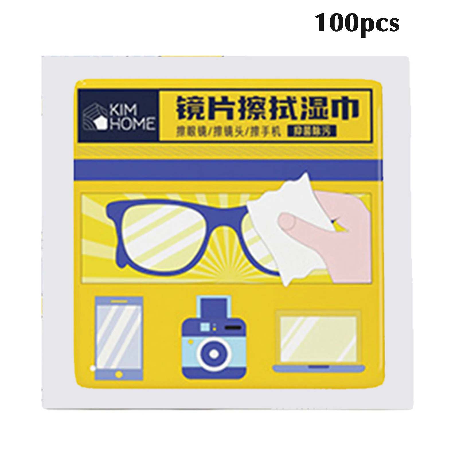 Anti Fog Lens Wipes Quick-Dry & Scratch-Free Pre-Moistened Cleaning Wipes for Smart Phones Optical Lens Goggles and Watch Screen