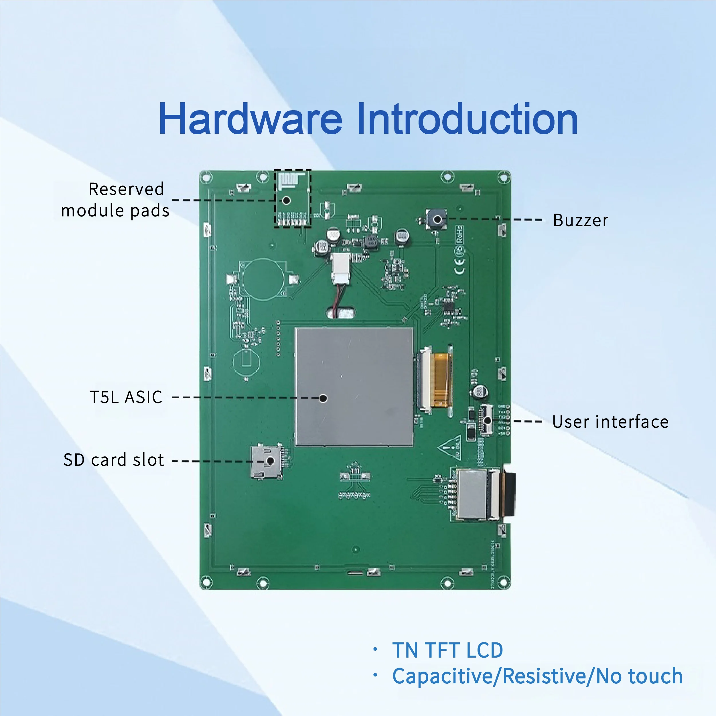 DWIN 8 pulgadas 800x600 UART puerto serie pantalla RS232/TTL interfaz TFT LCD módulo HMI pantalla táctil para Arduino