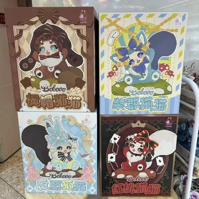 

Boboco 500% Aili Cat Series Dream Of The Day слепая коробка милая виниловая плюшевая кукла коллекция модель модная игрушка-сюрприз для девочек подарок для детей