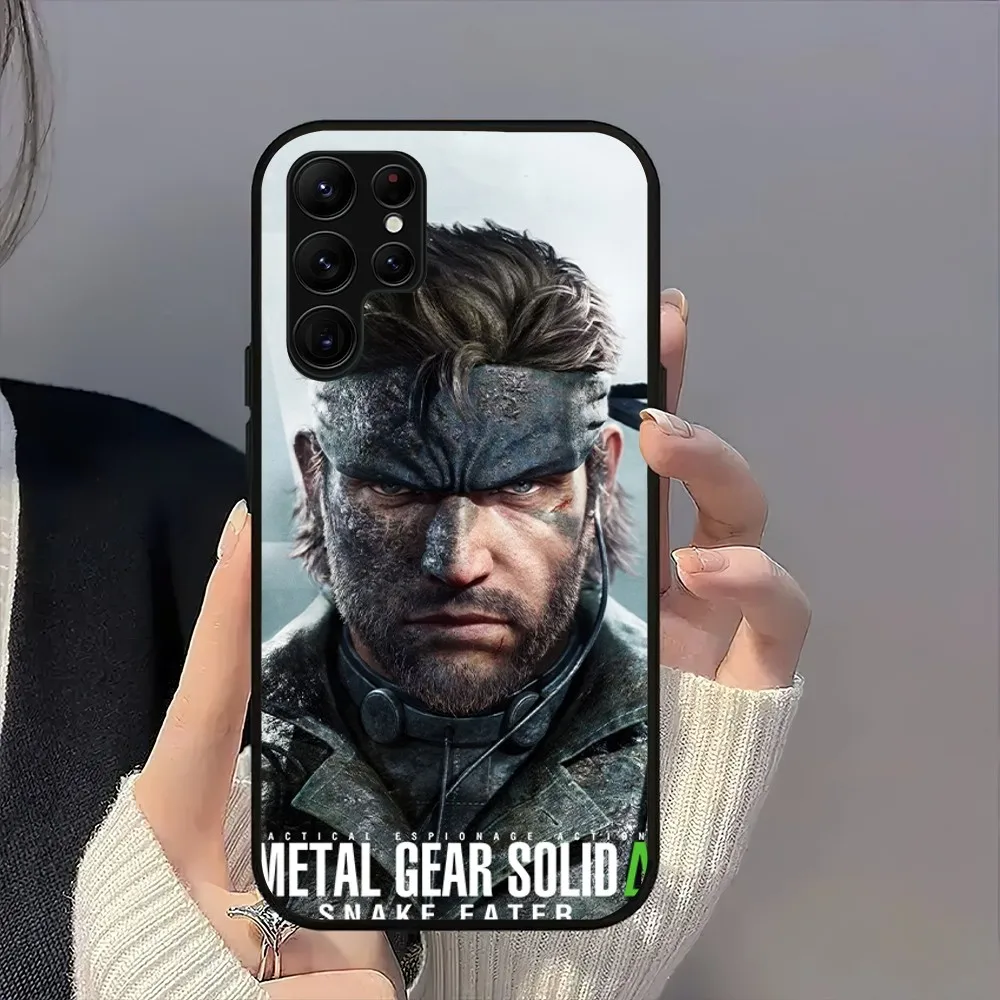 Metal Gear Solid Delta Snake Eater MGS Phone Case For Samsung Galaxy S23 S24 S21 S22 S30 Note 20 10 Plus Lite FE Ultra Shell