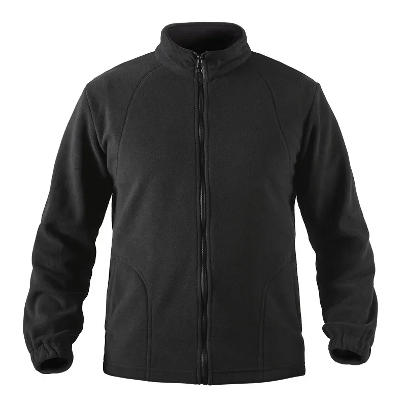 

Men's tactical fleece jacket polar fleece jacket top outdoor jacket liner autumn and winter warm thick