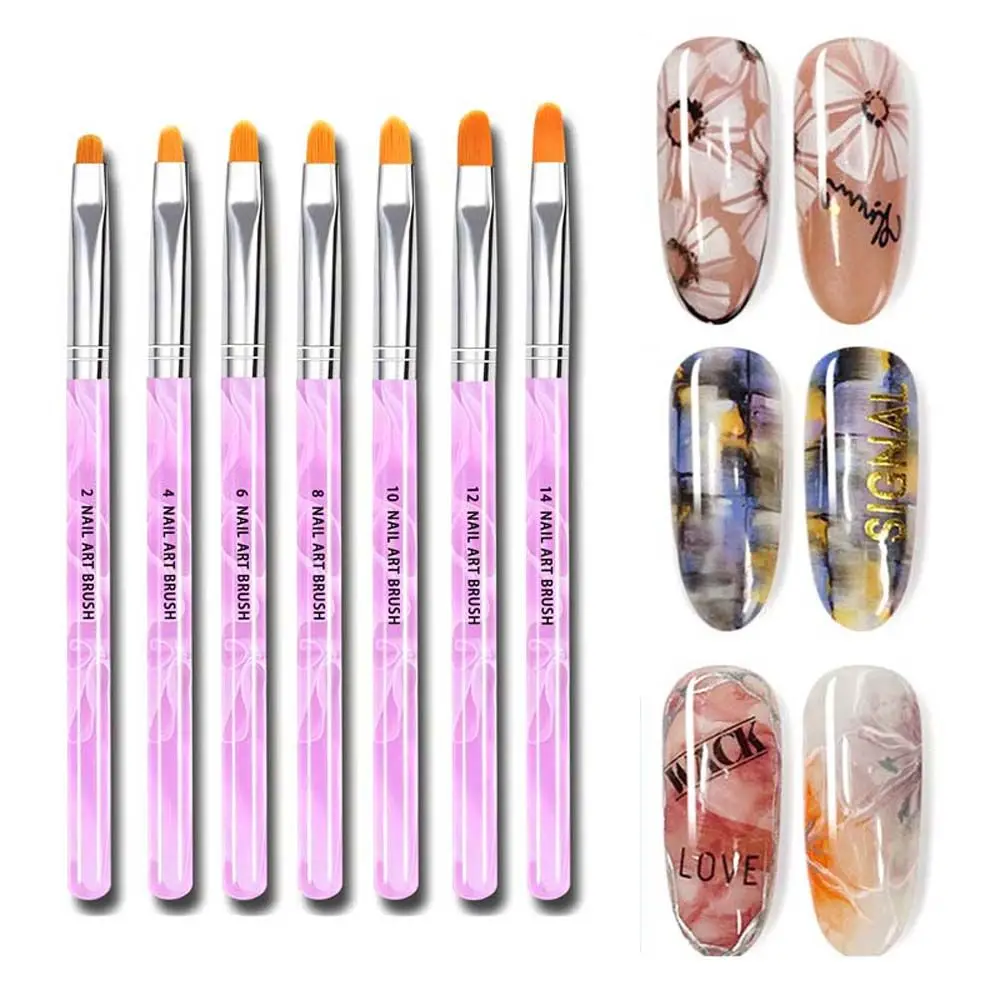 

UV Gel Extension Nail Accessories Pull Wire Brush Nail Art Liner Pen Nail Painting Pen Nail Dotting Pen UV Gel Nail Art Brush