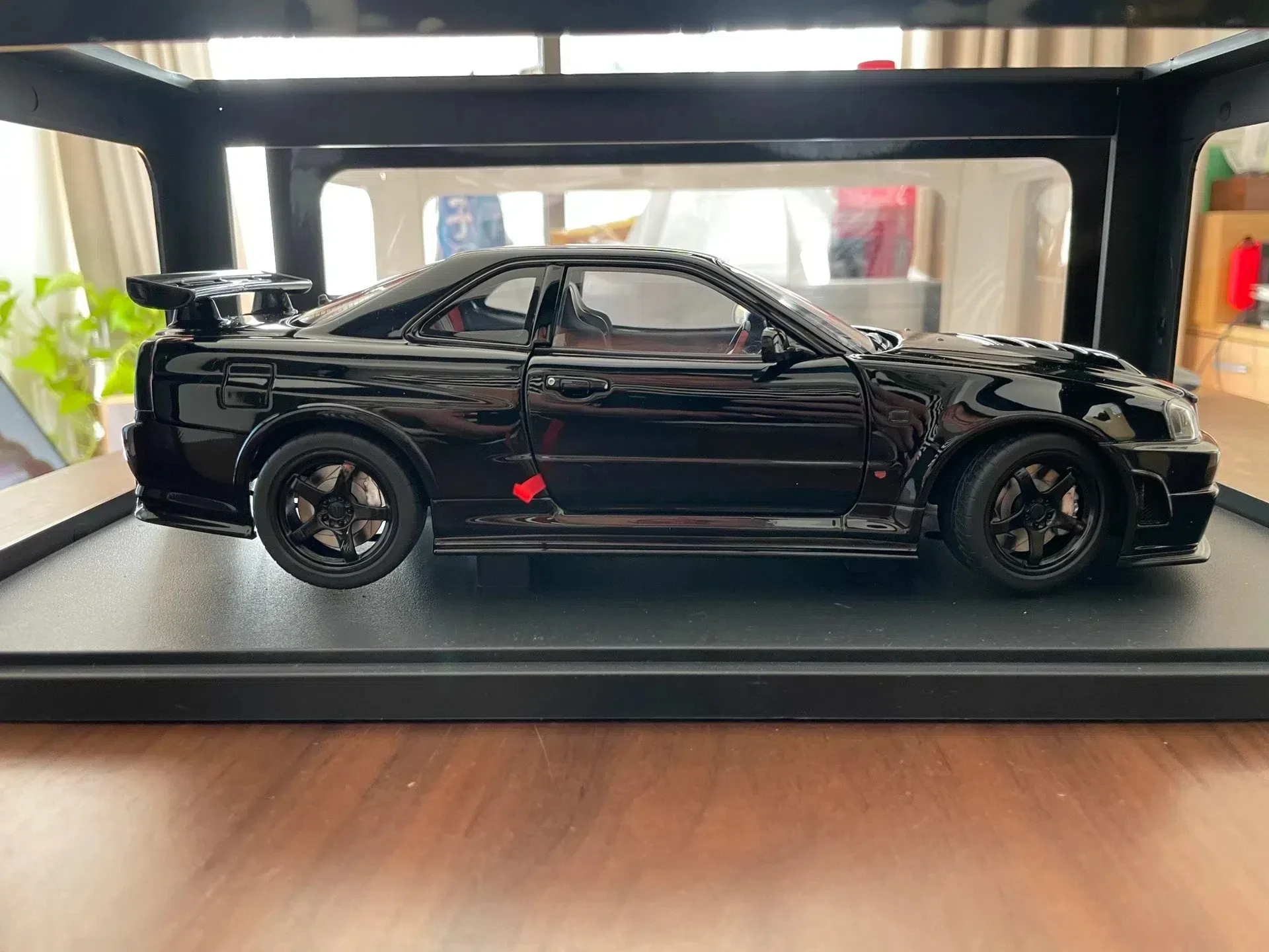 Autoart 1:18 R34 Z-Tune Skyline JDM Simulation Limited Edition All Open Alloy Metal Static Car Model Toy Gift