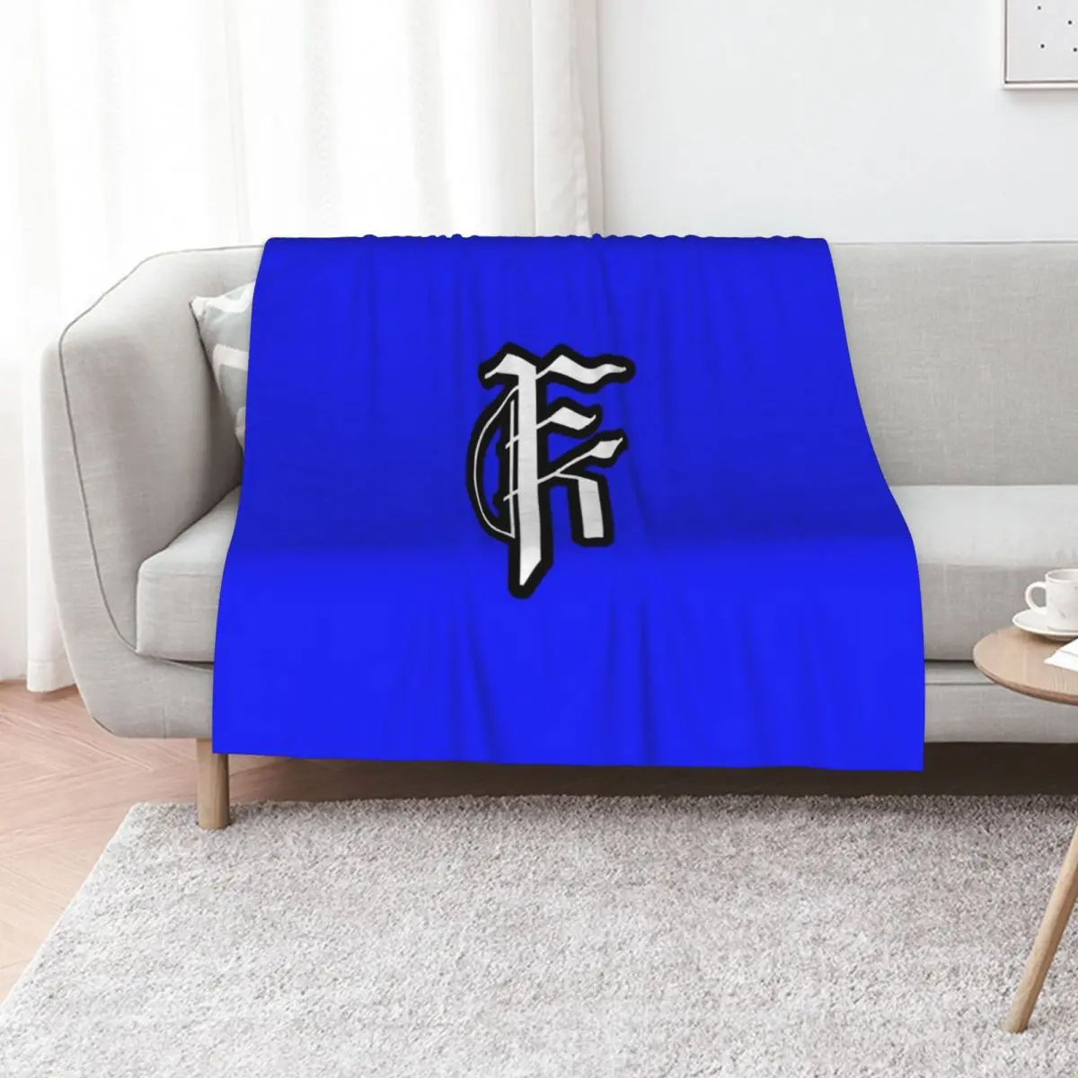 Fit For A King logo Long Sleeve T-Shirt Throw Blanket Picnic decorative Heavy Tourist Warm Designers Blankets
