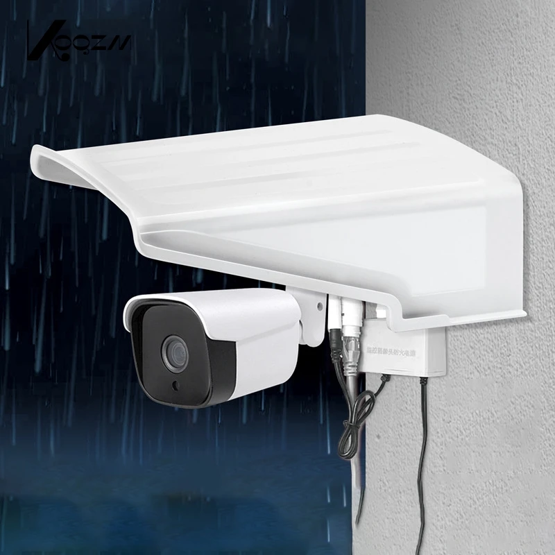 

Sun Rain Shade Protective Cap Camera Top Cover Security Camera Cover Shield Camera Housing Cover Waterproof Sun Protector