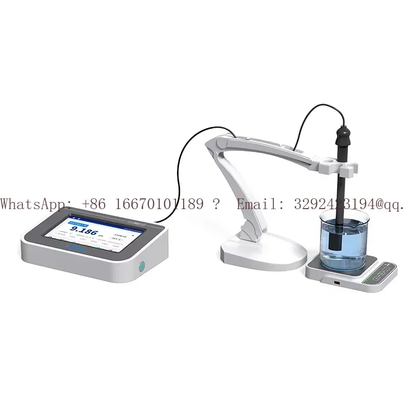Benchtop Multiparameter Equipment Lab TDS Resistivity Salinity Conductivity Meter with 7inch LCD Display