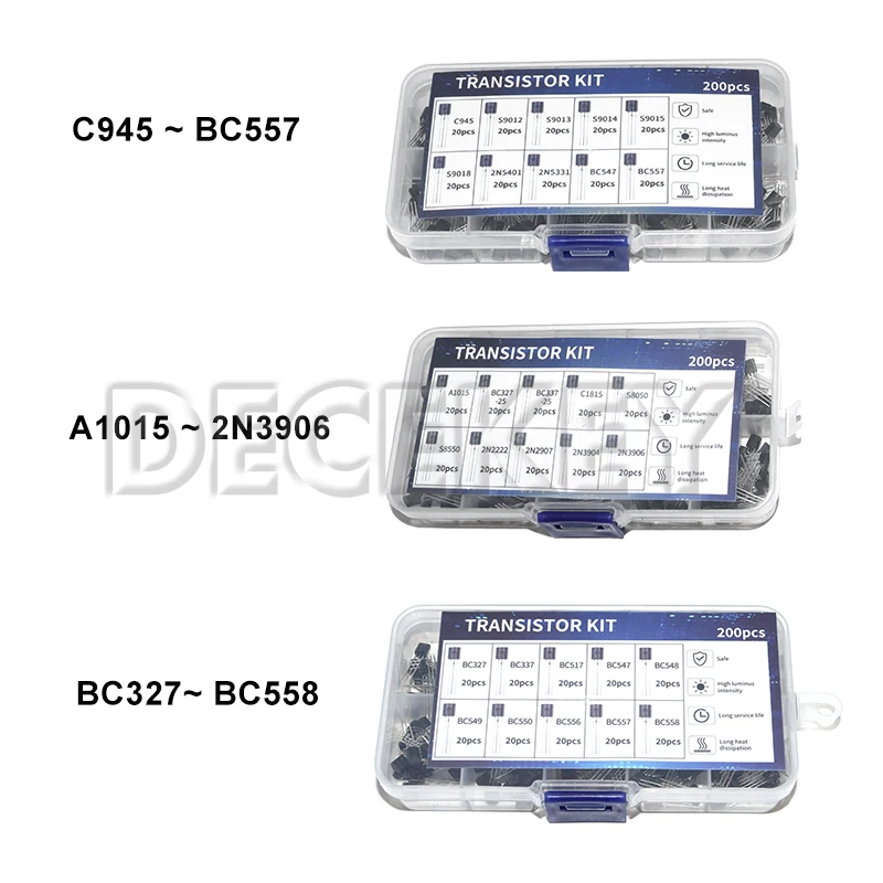 200Pcs Bjt Transist…