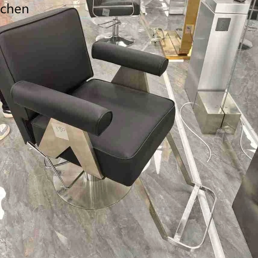 

PYH Cross-Border Barber Chair Hair Salon Chair Adjustable Height Barber Shop Special Perm and Dye Salon Chair