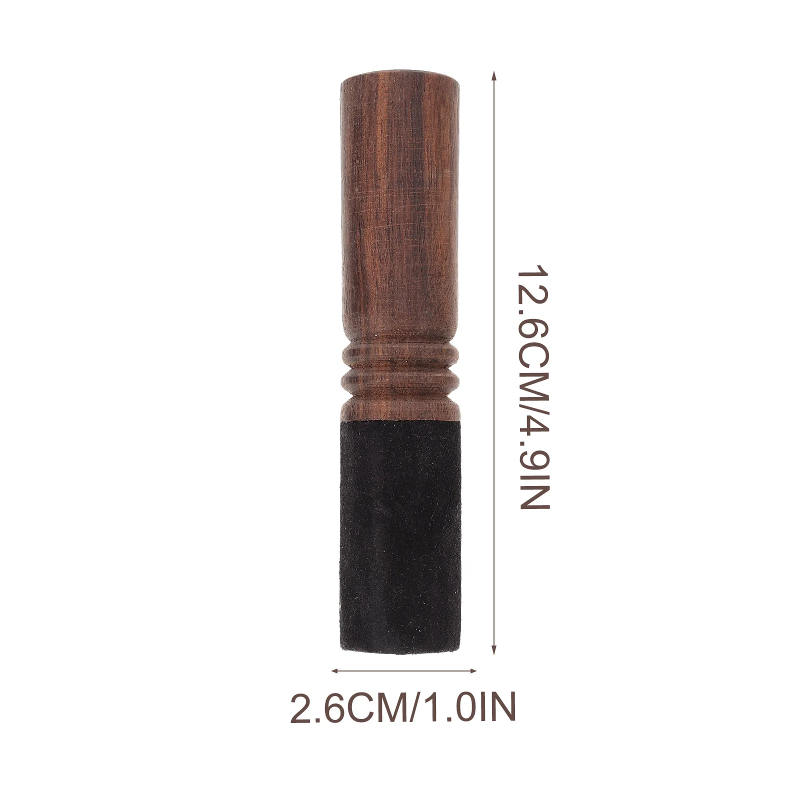 

Buddha Sound Wooden Stick Singing Bowl Mallet Lightweight Portable Gong Hammer Smooth Round Design Bowl Rod Accessory
