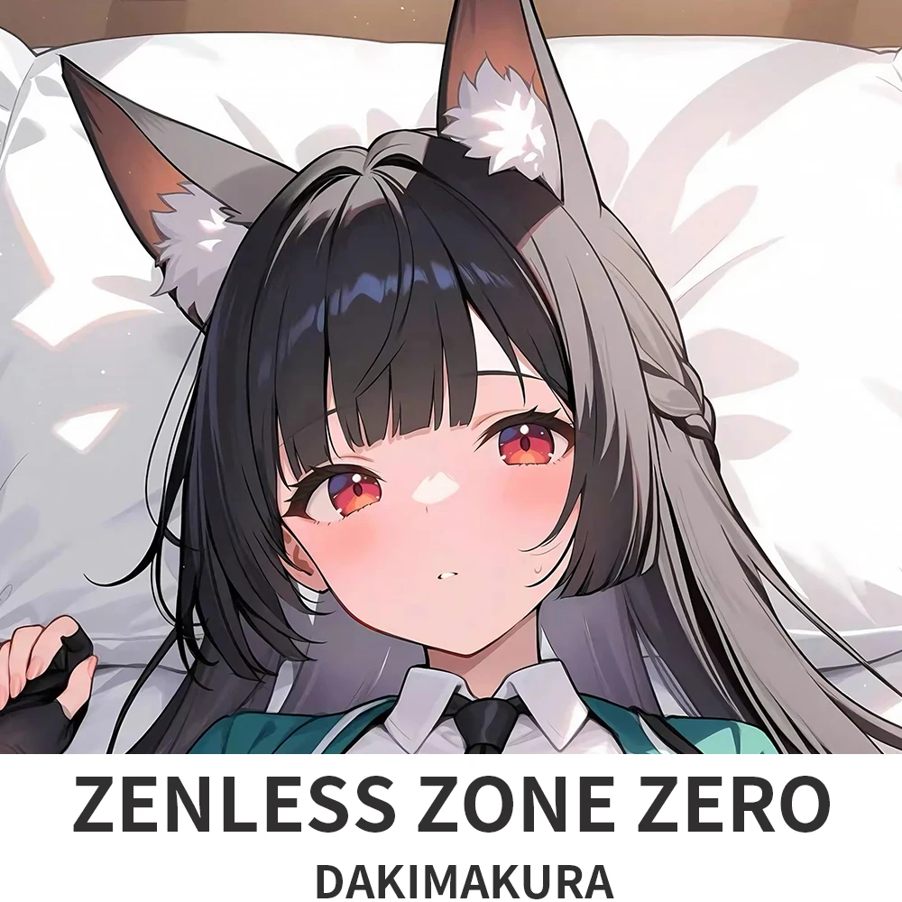 Hoshimi Miyabi Dakimakura Hugging Body Pillow Case Anime Zenless Zone Zero Pillow Cushion Cover