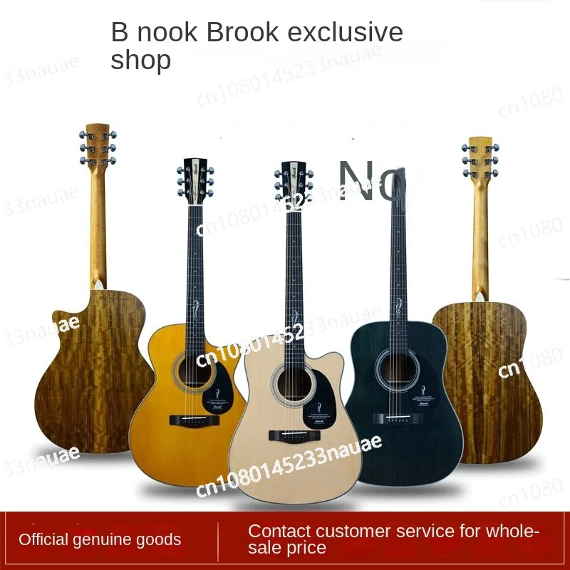 Brook V12 Guitar S25 Brock Veneer Electricity Box Musician Age 41-Inch 36