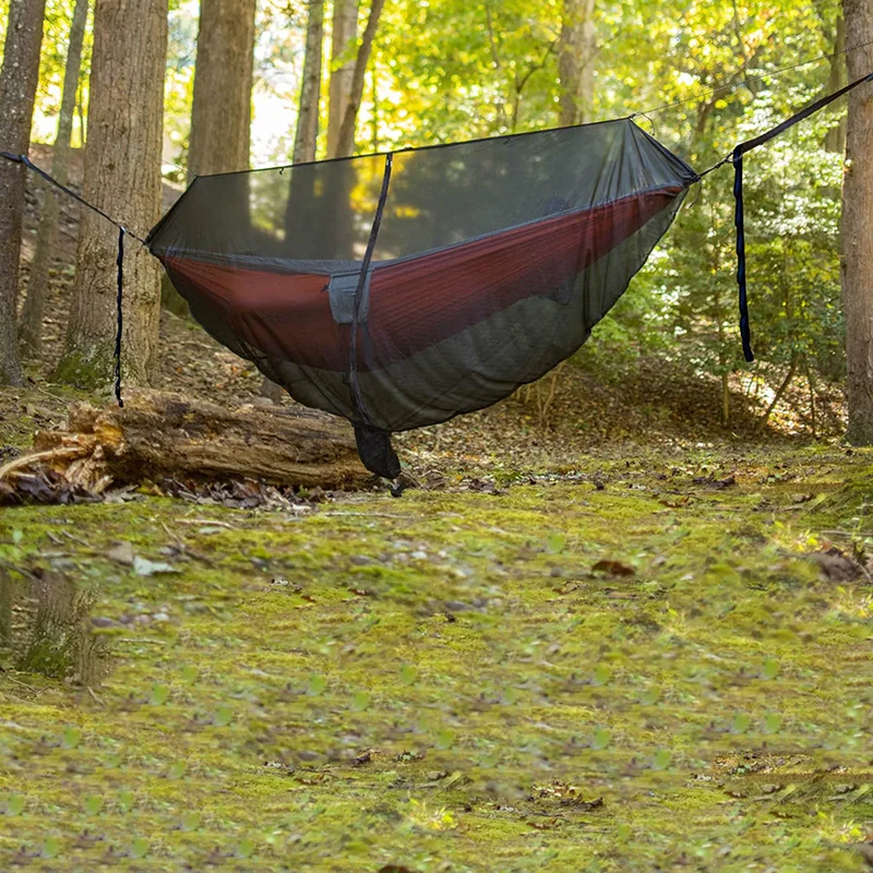 Kampeeruitrusting Tuinmeubilair En Terras Anti Raam Hangmat Klamboe Zijdeachtige Tent Voor Dubbele Bed Reisnetten