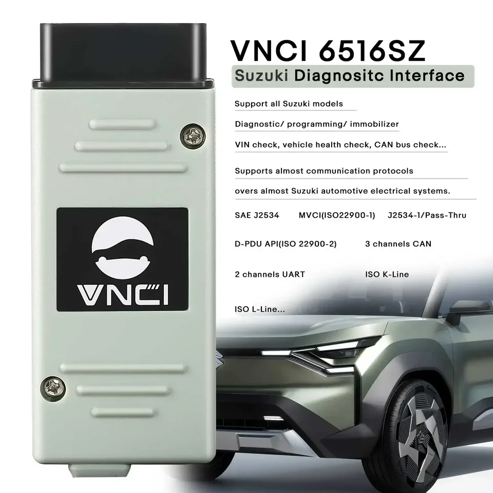 VNCI 6516SZ スズキ車診断ツール用 SDT-II OEM ソフトウェアドライバー