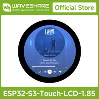 Waveshare ESP32-S3 1.85inch Round Display Development Board, 360x360, 32-bit LX7 Dual-core Processor