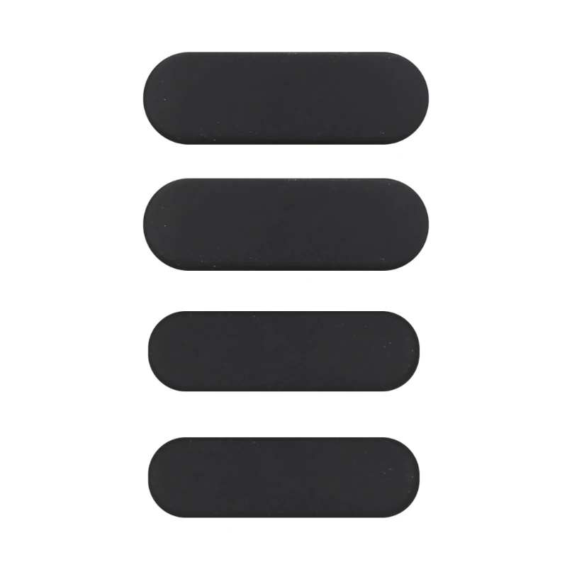 Lenovo thinkpad x1カーボン2019世代8th x1C 2020用の交換用ゴム製フットカバー,4個