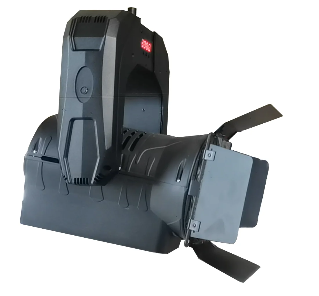 Marca simar 100W /200w CRI 95 Elétrica motorizada de três ações Zoom levou Fresnel Spot Light para Estúdio