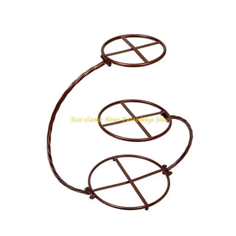 W8EA Cake Stand Set Dessert Cupcake Display Stands Three Layers Cupcake Stands for Dessert Practical and Popular Decorating