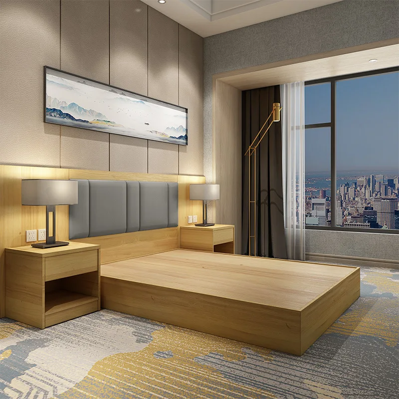 

Hotel Furniture Bedroom Sets King Bed Frame With Headboard Hotel Bed