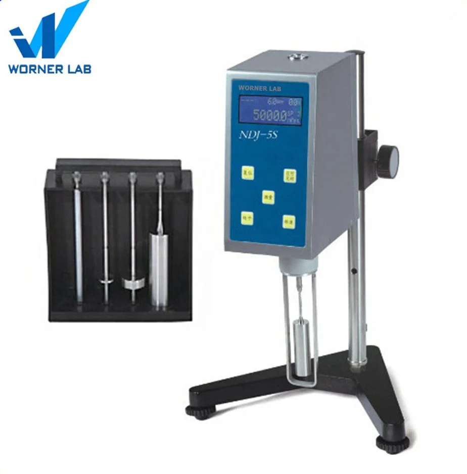 WORNER LAB NDJ-5S Digital  Rotational Viscometer For Retail Sale