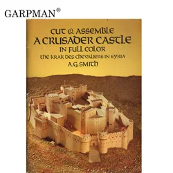 25cm Crusader Castle Paper Model