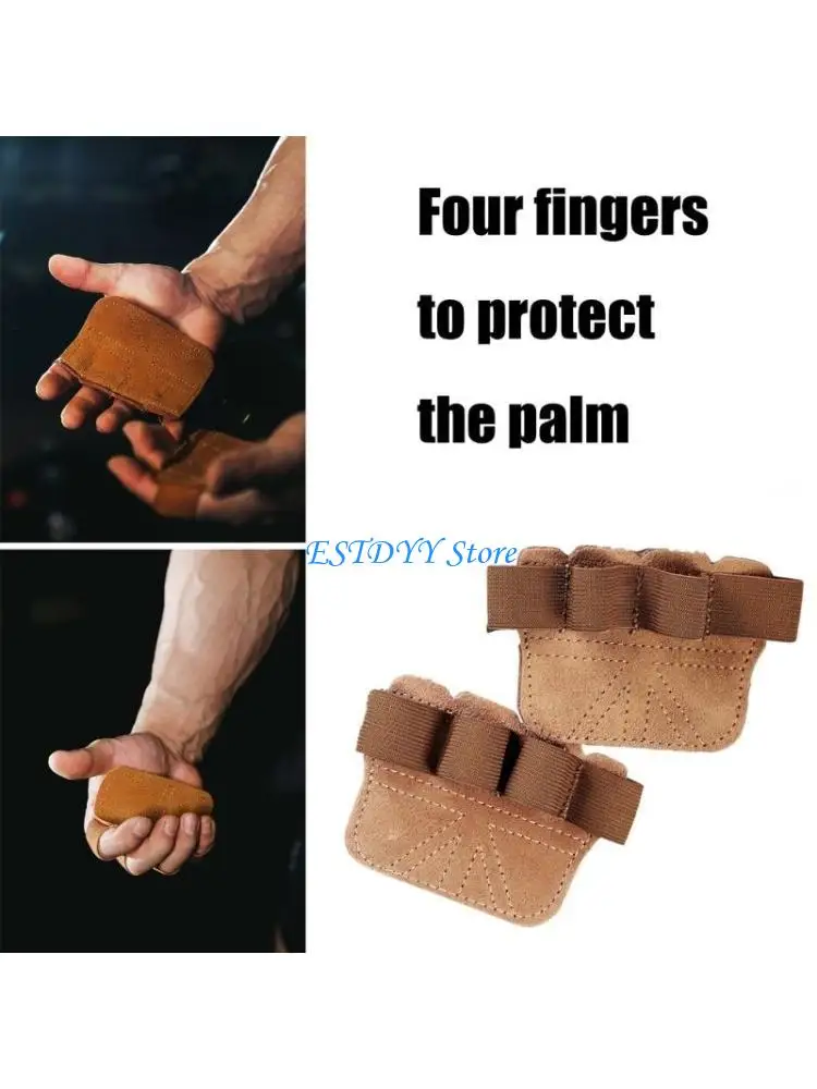 

G6DE Fitness Gym Grip Pad Weight Lifting Gym Grip Pad Lifting Grip Gym Workout Glove