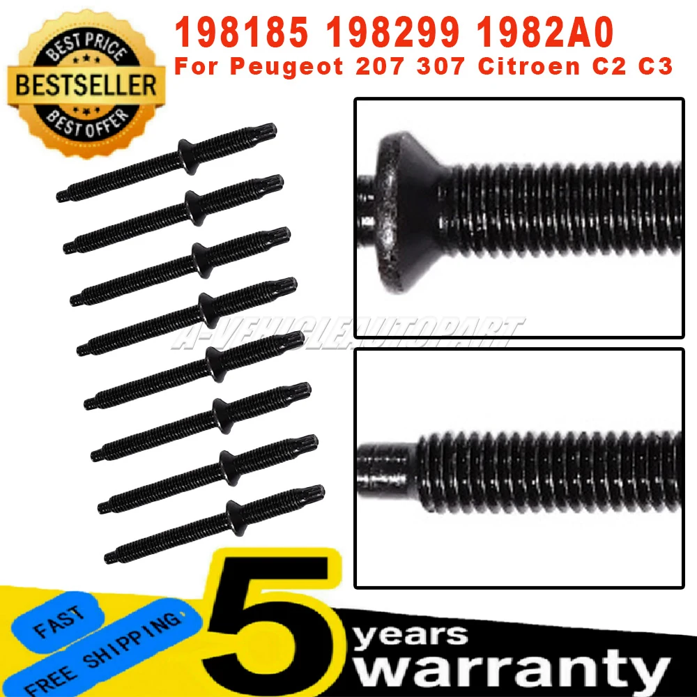 8 Pcs New For Peuge…