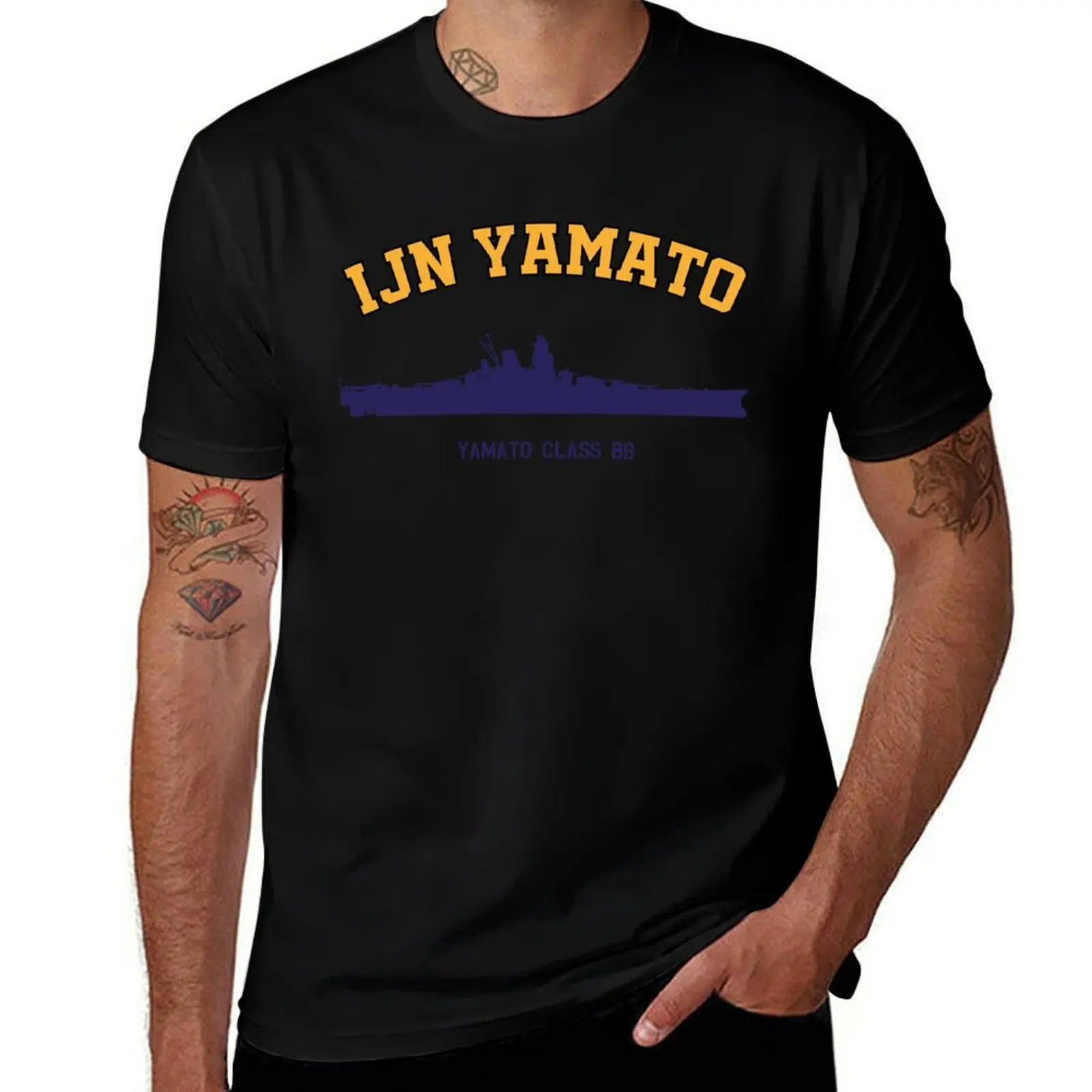 

IJN Yamato ship uss navy style T-Shirt vintage t shirts custom t-shirts cheap stuff new gifts and t-shirts outfits for men
