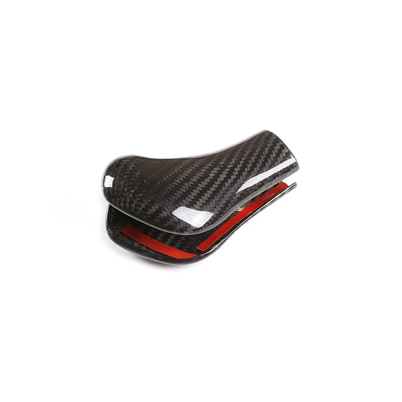 

Real Carbon Fiber Car Gear Shift Knob Trim Cover Sticker for Porsche Cayenne 2011-2017