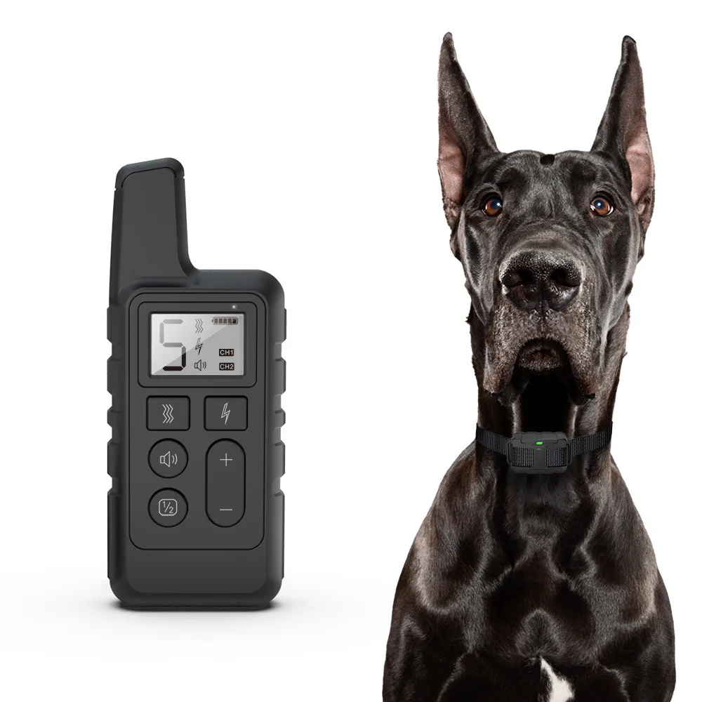 

Dog Training Collar Anti Barking Waterproof Dog Bark Collar Rechargeable Bark Stopper Dog Repeller for Dogs Accessories Pet